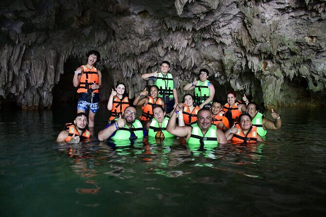 Tulum Extreme Mayan Adventure with ATV, Zipline and Cenote - Cenote swim and snorkel: your cool reset underground