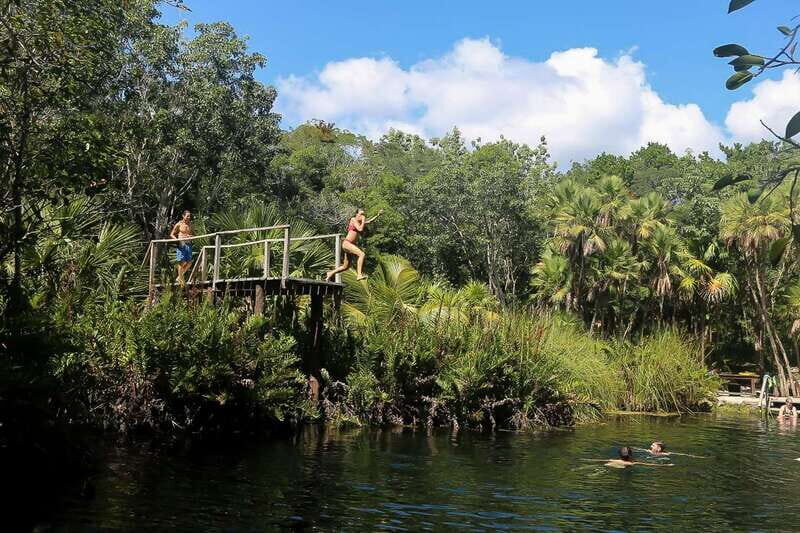 Tulum: Guided Bike Tour of Tulum Ruins, Tacos & Cenote - Cenote swim: how to enjoy it (and not get stuck waiting)