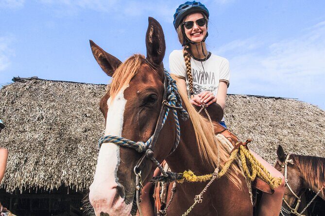 Tulum Jungle Horseback Ride + Cenote Dip & Traditional Lunch - Lunch in Tulum: regional food, included water, and no alcohol