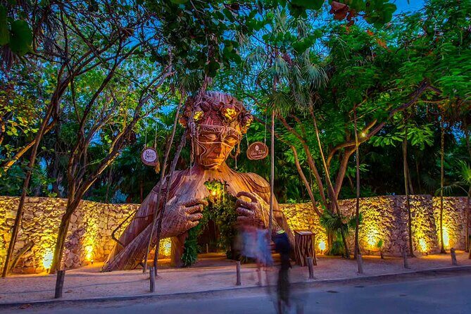 Tulum Ruins 4 Cenotes & Giant Sculpture - Lunch and downtime: useful fuel, but not much slack
