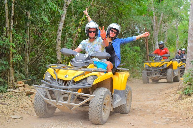 Tulum Ruins, ATV Extreme and Cenotes Combo Tour from Cancun - Caribbean coast snorkel: a second aquatic stop for marine life