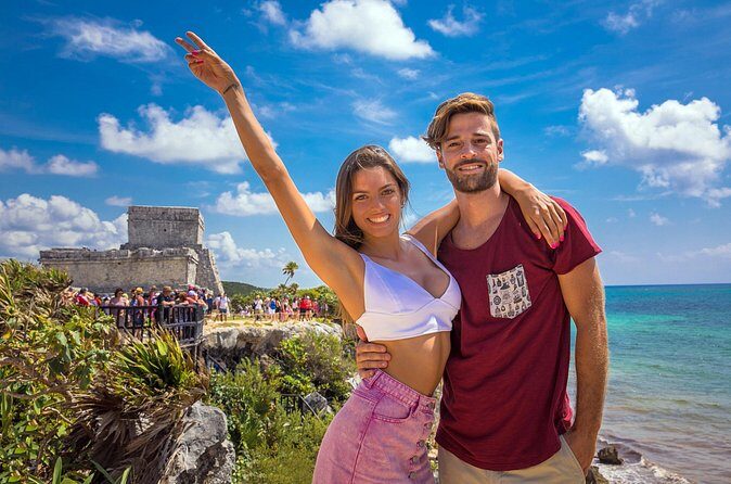 Tulum Ruins + Cenote Express - The cenote at Casa Tortuga: where snorkeling gear turns a stop into an activity