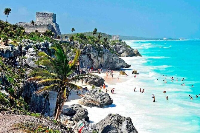 Tulum Ruins visit cenotes house turtle and Sculpture Come to Light - Getting There: Shared Pickup Loops and Staying Comfortable