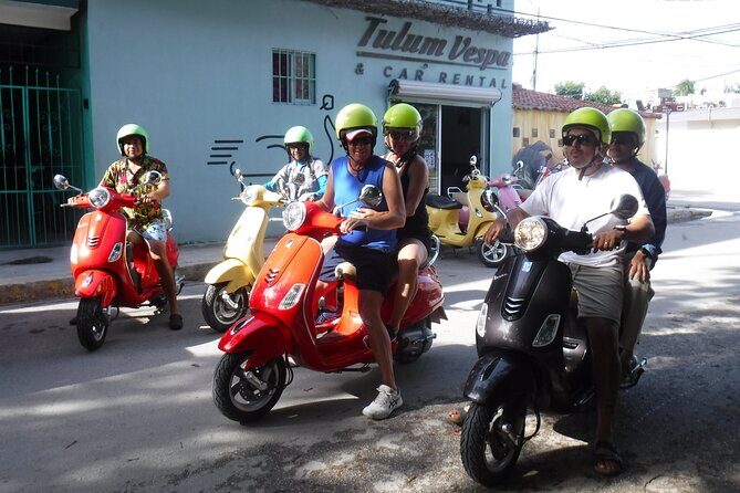Tulum Vespa Tours with Lunch - Getting started at Tulum Centro (and what to expect next)