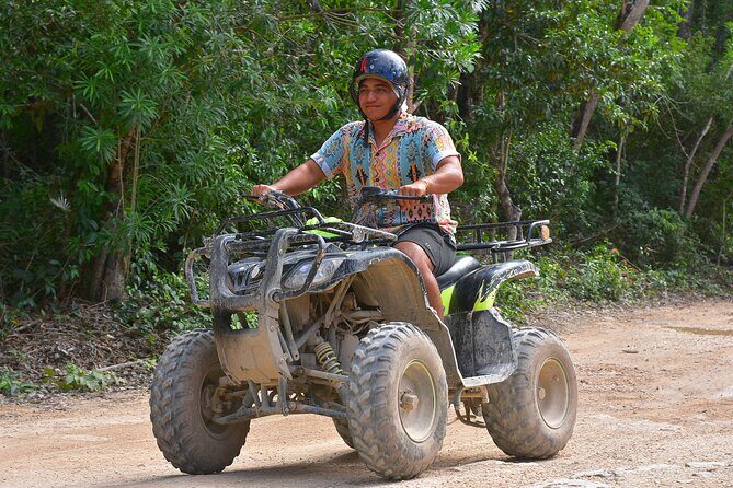 Tulum's Thrilling Jungle: ATV, Zip Lines, Cenote & More! - The 13-ft rappel challenge: when you want something beyond a zip line