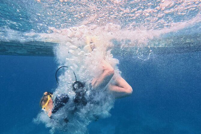 Two Reefs For Certified Divers in Cancun - Session 1 at Punta Negra: coral, fish, and possible turtles or rays