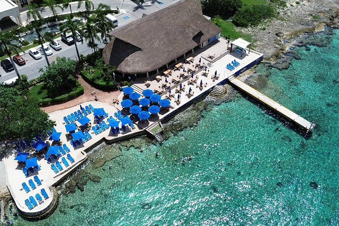 Unlimited Beach Break at The Famous Money Bar Cozumel - Beach club comfort: chairs, hammocks, changing rooms, and umbrellas