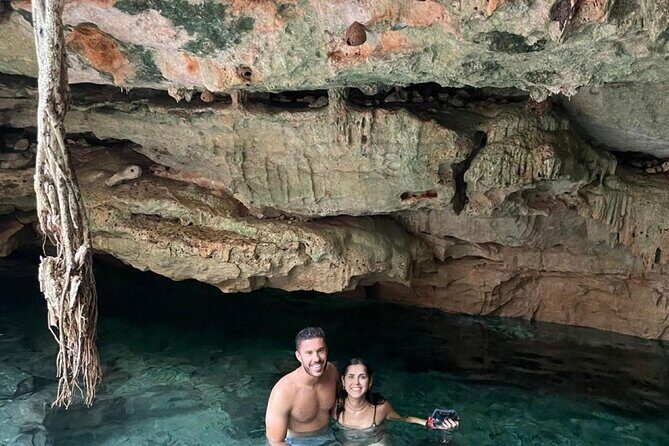 Uxmal, two Amazing Cenotes & Local Food Tour from Mérida - Cenote No. 1: Abala and the easy open-sky swim
