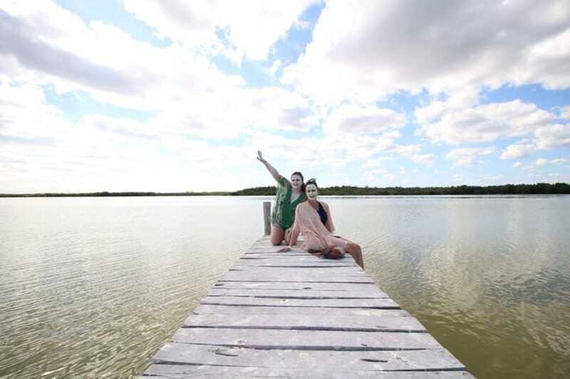 VALLADOLID: RIO LAGARTOS+LAS COLORADAS+EK´BALAM+CENOTE - Cenote Hubiku: swim in the semi-open cenote and eat Yucatán food