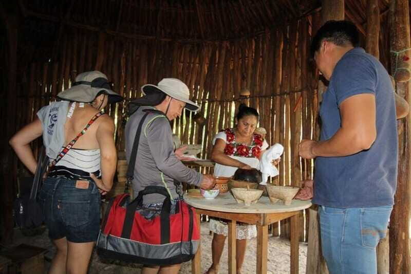 VALLADOLID: RIO LAGARTOS+LAS COLORADAS+EK´BALAM+CENOTE - Food on the tour: light breakfast now, buffet lunch later
