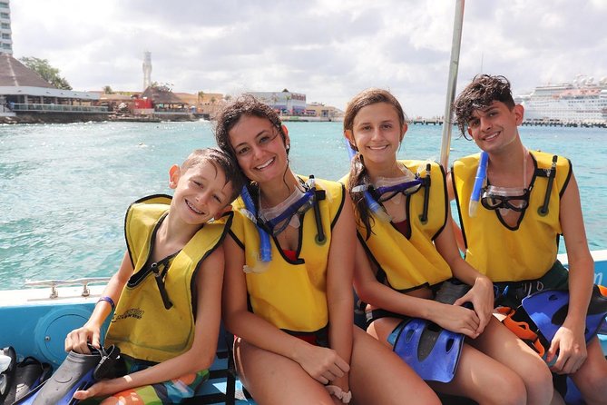 VIP Private Glass Bottom Boat and Snorkeling, 3 Reefs in Cozumel - What private really means on this boat