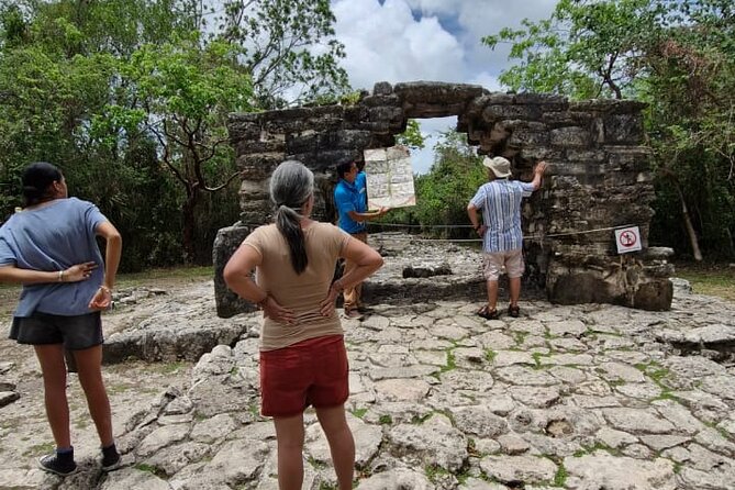 Visit the ancient Mayan ruins and the best beaches in Cozumel - San Gervasio Mayan Archaeological Site: Ixchel pilgrimages in a site you can actually finish