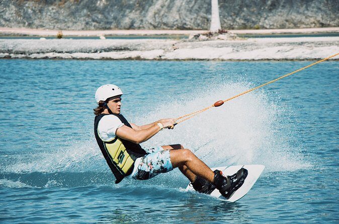 Wakeboarding Session in Playa Del Carmen - What you’ll do on the lake: circuit riding plus ramps and slideable modules