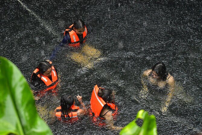 Wonderful Jungle Experience with Horse Riding, ATV, Ziplines and Cenote - The cenote swim: sacred water, cooldown time, and towel strategy