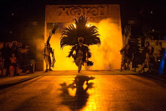 Xcaret Park Plus Access with Transportation and Night Show - Butterfly Pavilion, Coral Reef Aquarium, and the Aviary