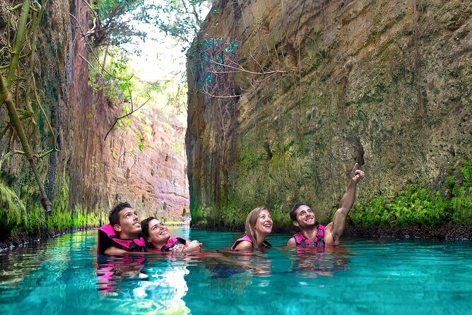 Xcaret Park Plus Tour! Nature, Culture and Nightshow from Cancun - The animal stops included in your entry ticket