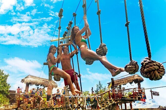 Xelha water park with transportation - Lazy river time: the recovery plan that keeps the day fun
