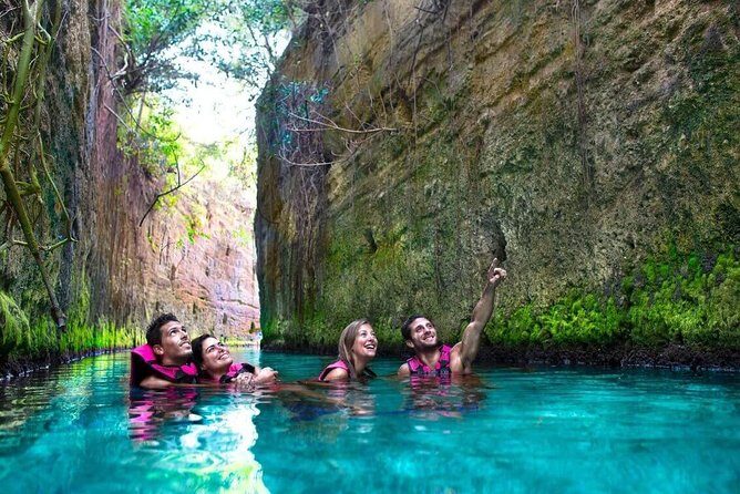 Xenotes (Riviera Maya) - Cenote Ka’ak: Tiro-lesa and High Jumps in an Open Cenote
