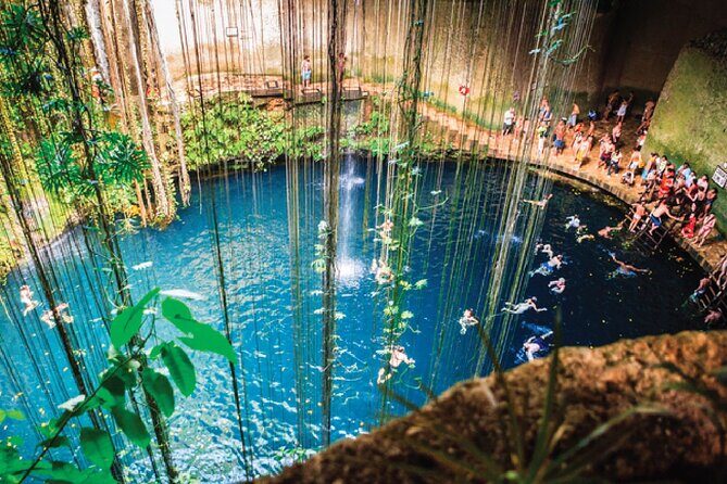 Yucatan Cenotes Tour: Suytun + 3 Cenotes + Valladolid + Food + Transportation - Samula Cenote: wide underground space and turquoise clarity