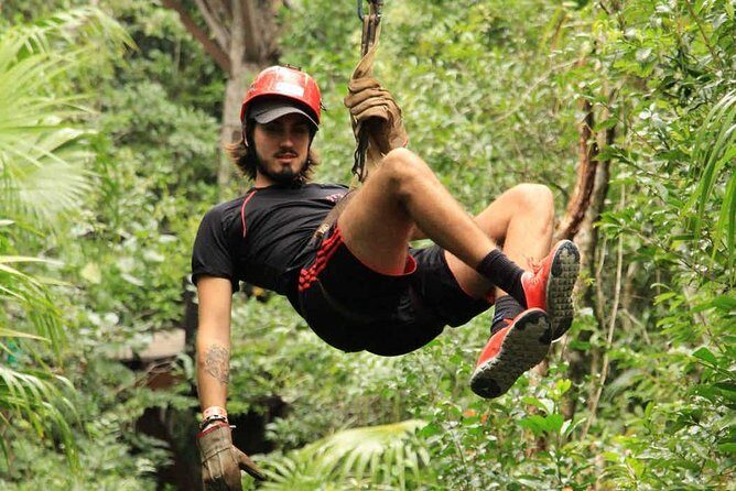 Zipline Tour includes Cenote Swim and ATV Circuit with round trip and lunch - The big combo: zipline, ATV circuit, and cenote swim near Cancun