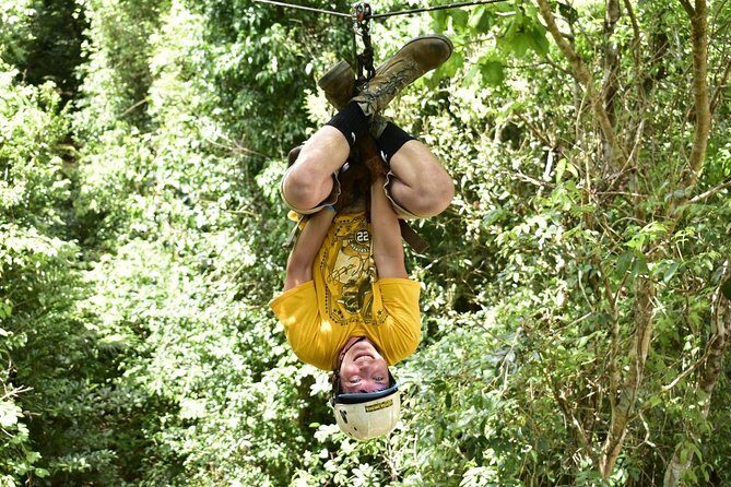Zipline Tour includes Cenote Swim and ATV Circuit with round trip and lunch - Getting into the cenotes route: what “start at the park” really feels like