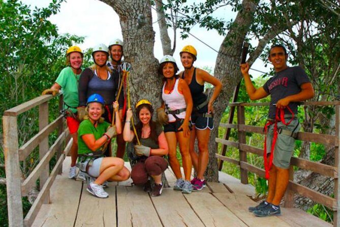 Ziplining and Cenote Tour from Cancun - Your Cancun jungle-to-cenote day, mapped out